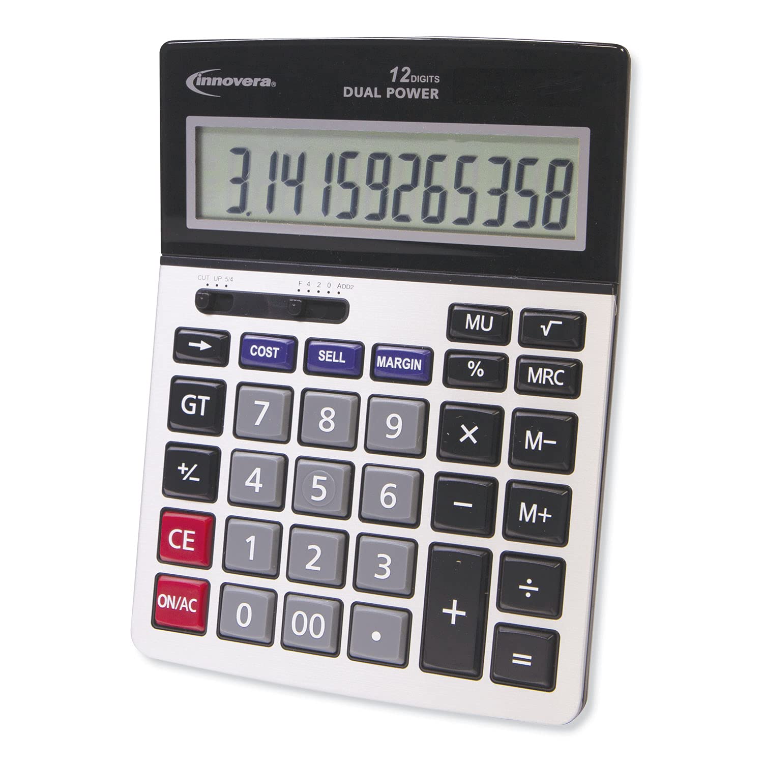 (未使用･未開封品)Innovera 15966 Minidesk Calculator, 12-Digit LCD IVR15968 Amazon.co.jp: Innovera 15966 Minidesk Calculator, 12-Digit LCD